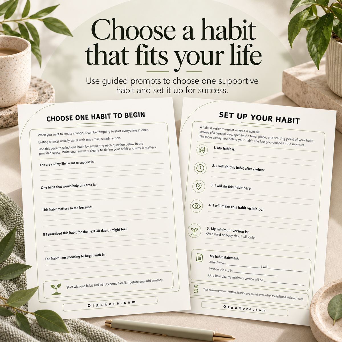 Habit Starter Kit