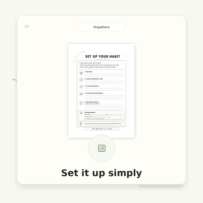 Habit Starter Kit