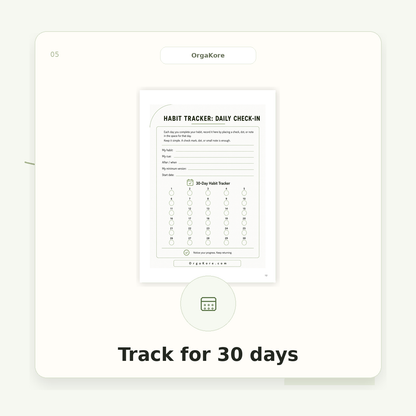 Habit Starter Kit